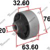 Bushing ,Control arm ,Front, Big ,ODYSSEY
