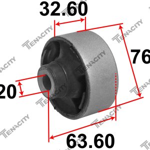 Bushing ,Control arm ,Front, Big ,ODYSSEY