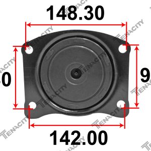 Engine mount, Front, Solid , ACCORD