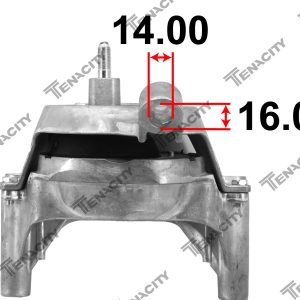 Engine mount, RH, Hydraulic,ALTIMA