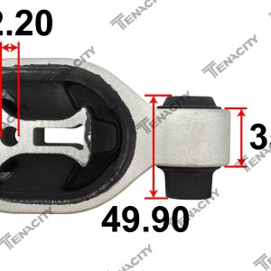 Engine mount, Rear, 2WD,JUKE